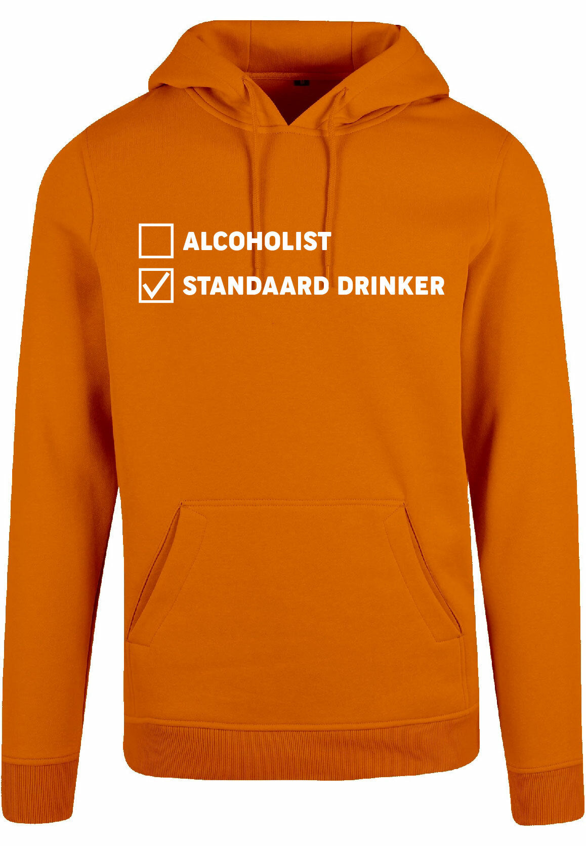 Hoodie - Standaard drinker Paradise Orange