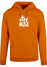 Hoodie - Stay Wild Paradise Orange