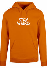Hoodie - Stay Wierd Paradise Orange