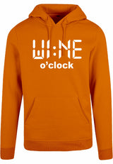 Hoodie - Wine O'Clock Paradise Orange