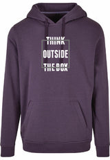 Hoodie - Outside the box Purple Night