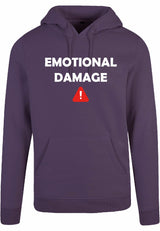 Hoodie - Emotional Damage Purple Night