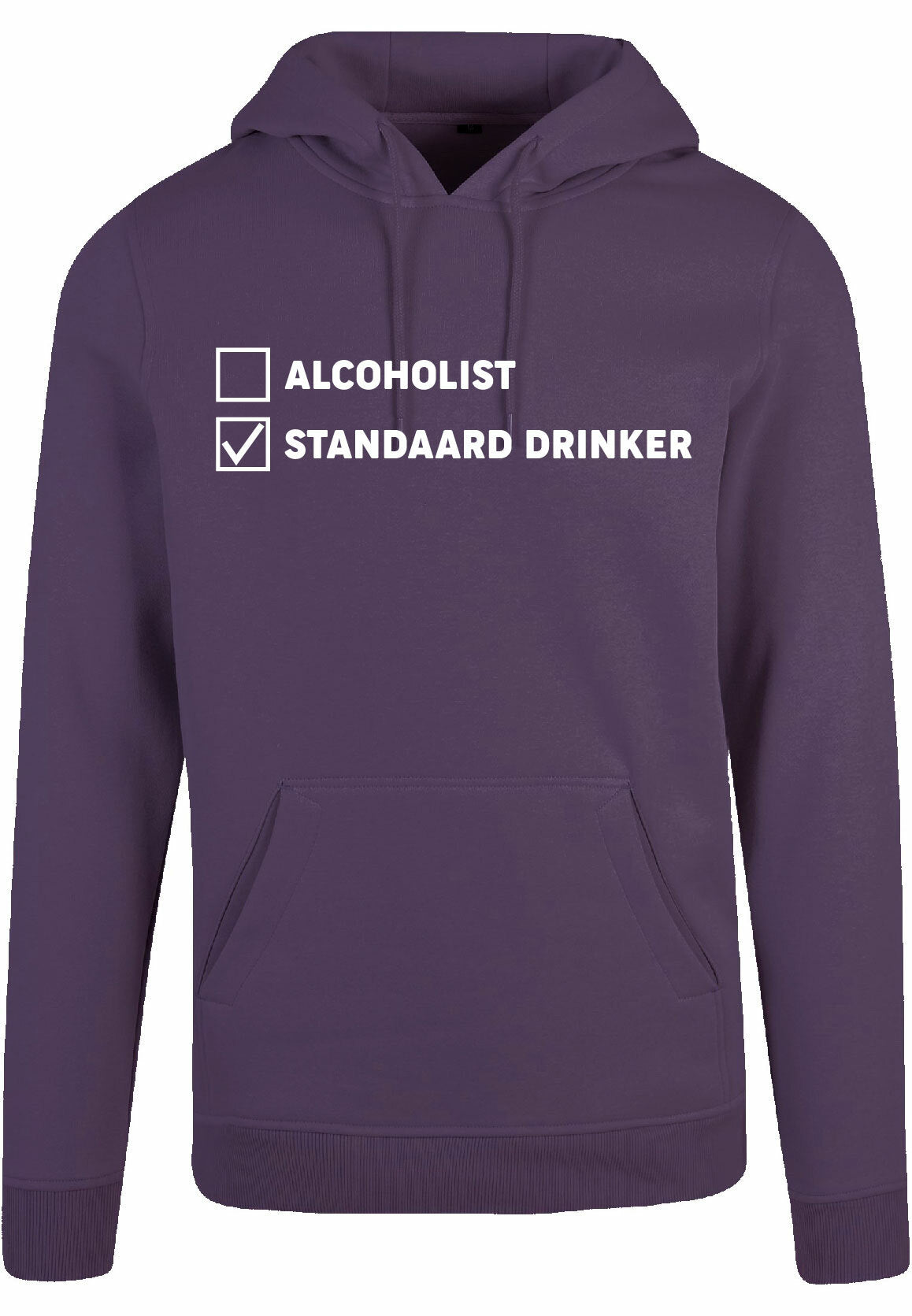 Hoodie - Standaard drinker Purple Night