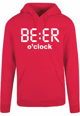 Hoodie - Beer O'Clock Ruby