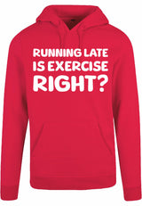 Hoodie - Running late Ruby
