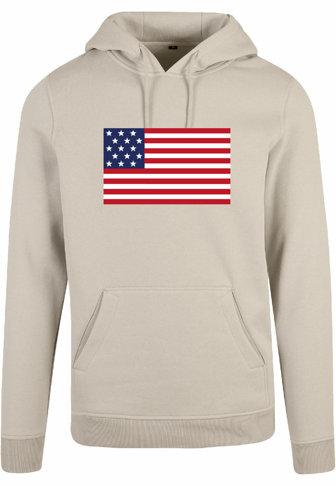 Hoodie - American Flag Sand
