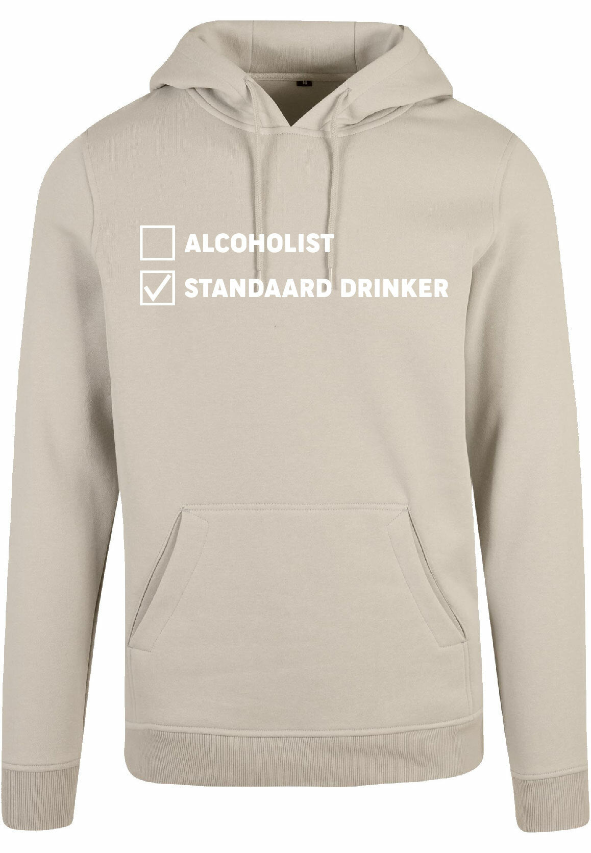 Hoodie - Standaard drinker Sand