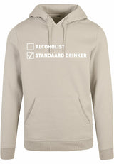 Hoodie - Standaard drinker Sand