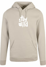 Hoodie - Stay Wild Sand