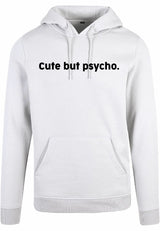 Hoodie - Cute but psycho White