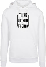 Hoodie - Outside the box White