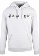 Hoodie - Gebarentaal; Rot op