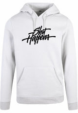 Hoodie - Shit Happens White