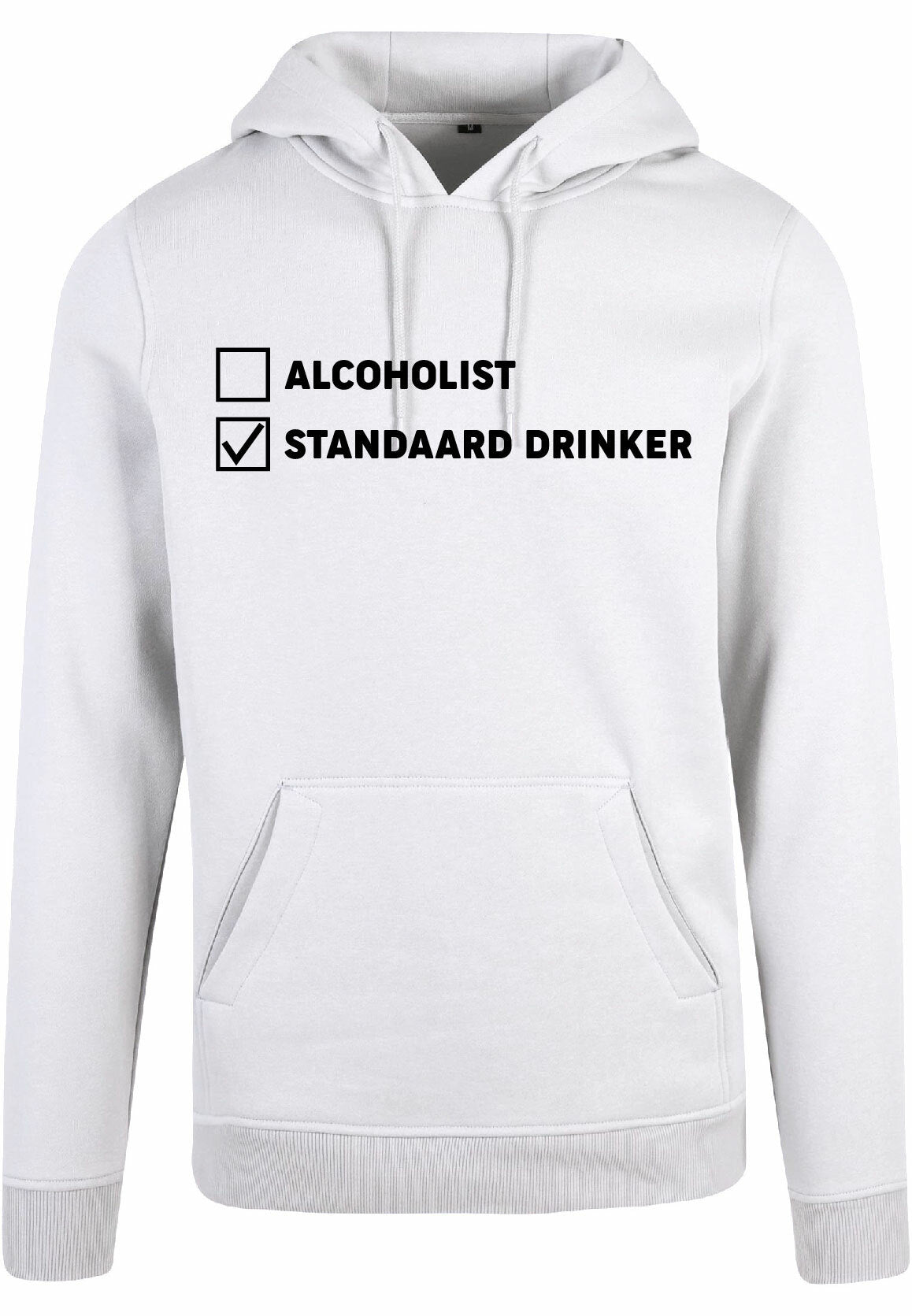 Hoodie - Standaard drinker White