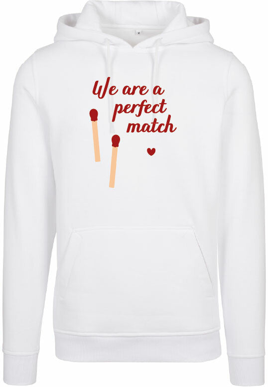 Hoodie - Perfect Match White