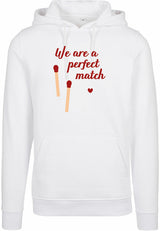 Hoodie - Perfect Match White