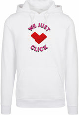Hoodie - We just clic White