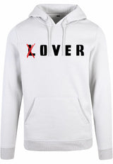 Hoodie - (L)over White