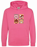 Kids - Hoodie - Animal Square 2