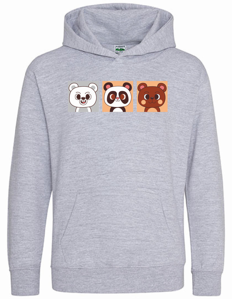 Kids - Hoodie - Bear Trio 1