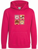 Kids - Hoodie - Animal Square 2