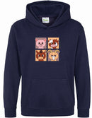 Kids - Hoodie - Animal Square 2
