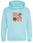 Kids - Hoodie - Animal Square 2