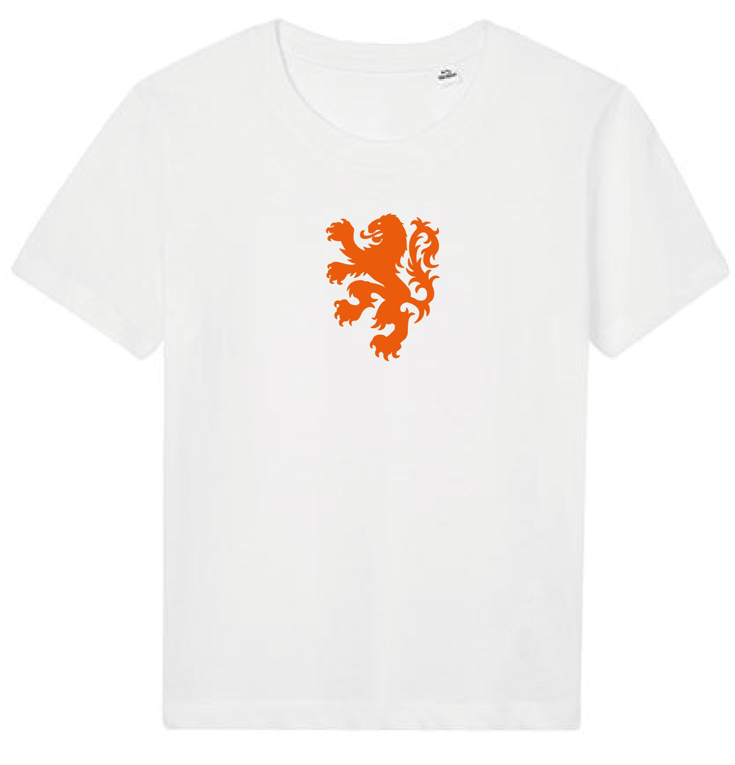 Kindershirt Leeuw Wit