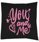 Kussen - You and me Black