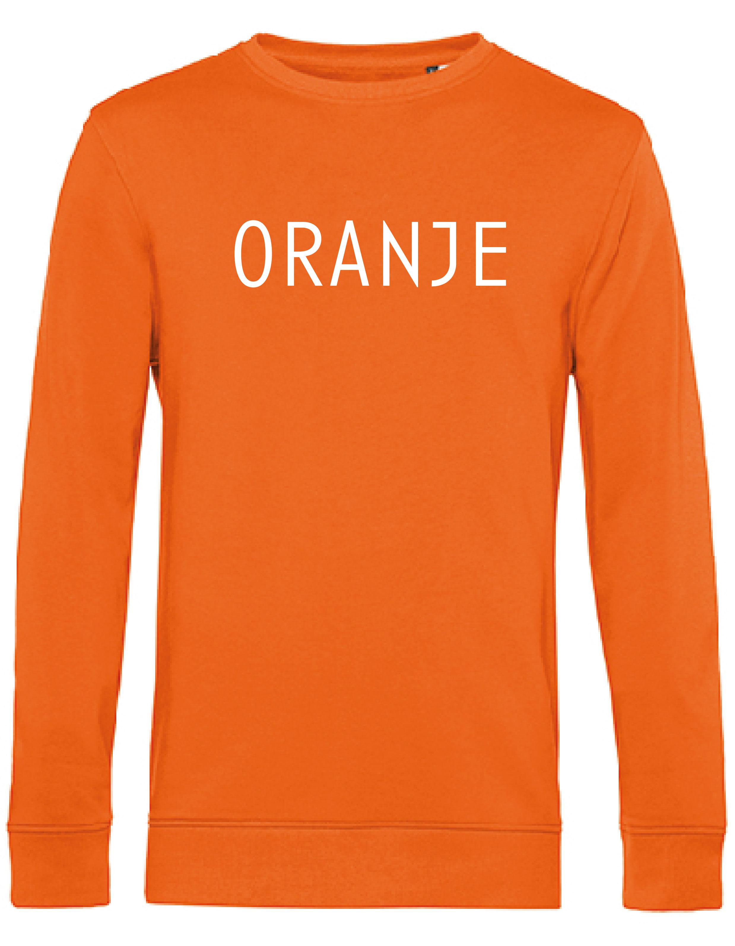 Sweater Oranje Oranje - Wit