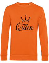 Sweater Queen Oranje - Zwart