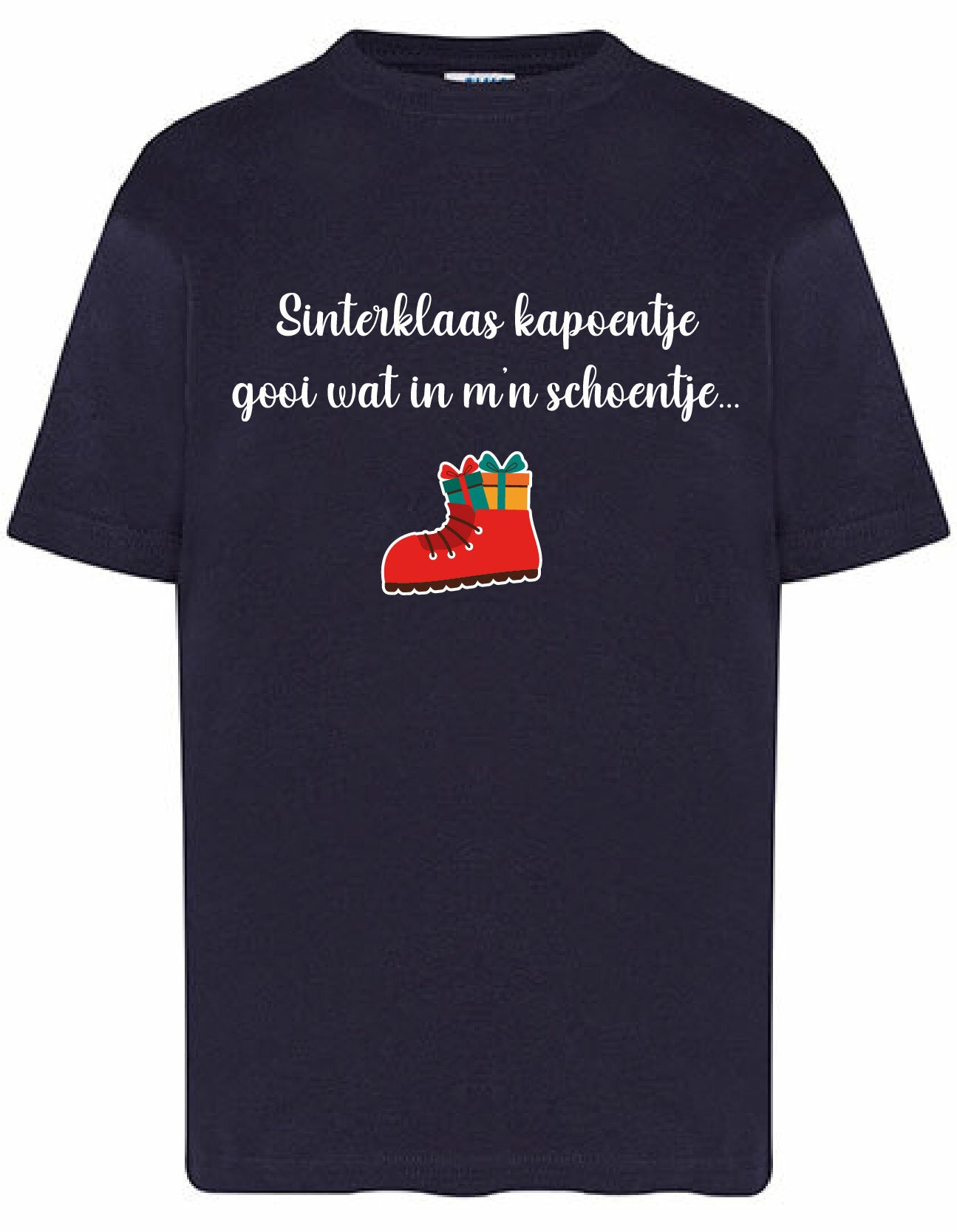 Kids - T-Shirts - Sinterklaas kapoentje Blauw
