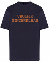 Kids - T-Shirts - Chocolade letters Blauw
