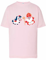 Kids - T-Shirts - Sint en Piet Roze