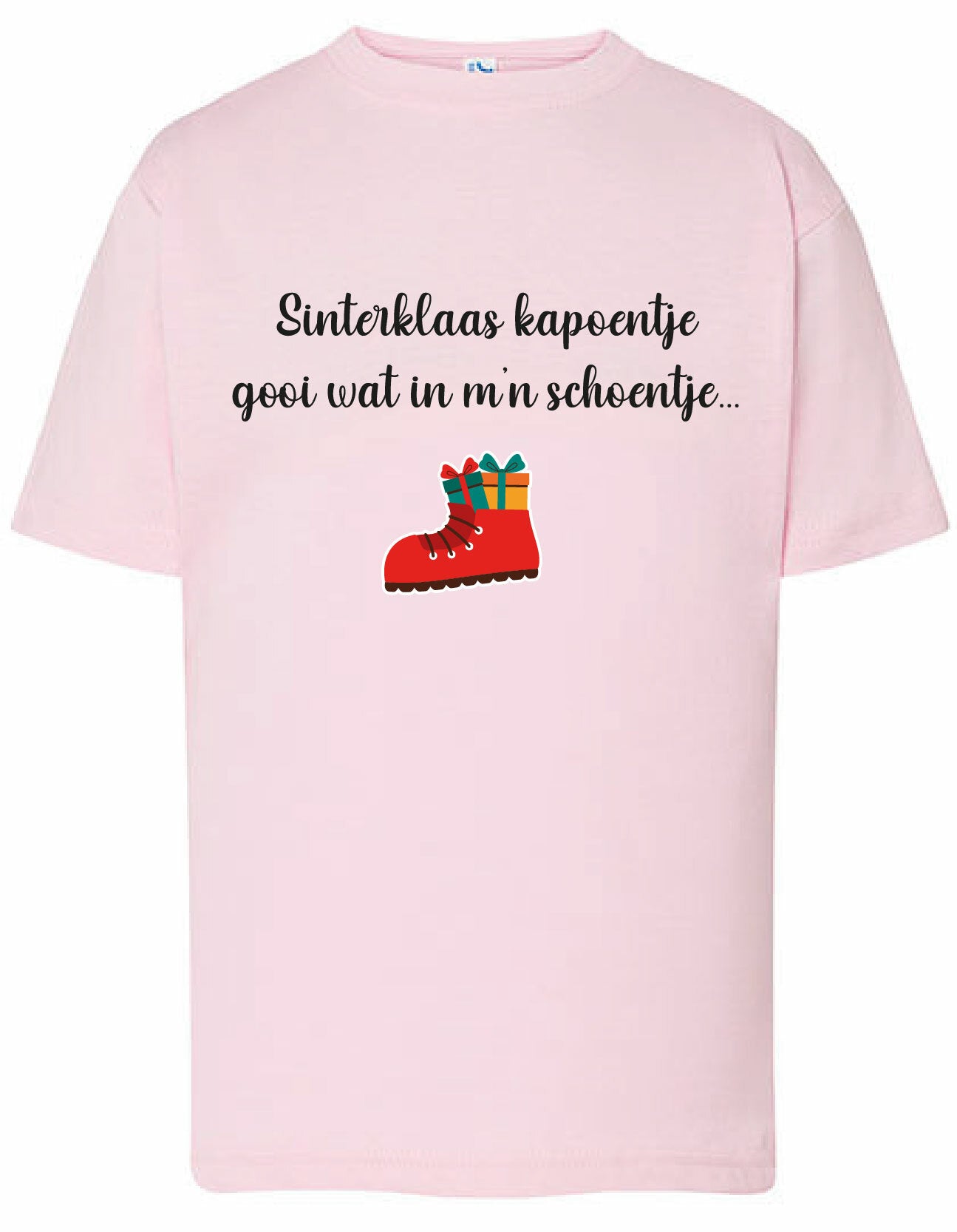Kids - T-Shirts - Sinterklaas kapoentje Roze