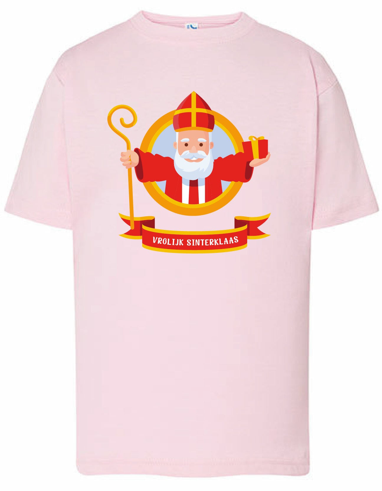 Kids - T-Shirts - Sinterklaas Roze