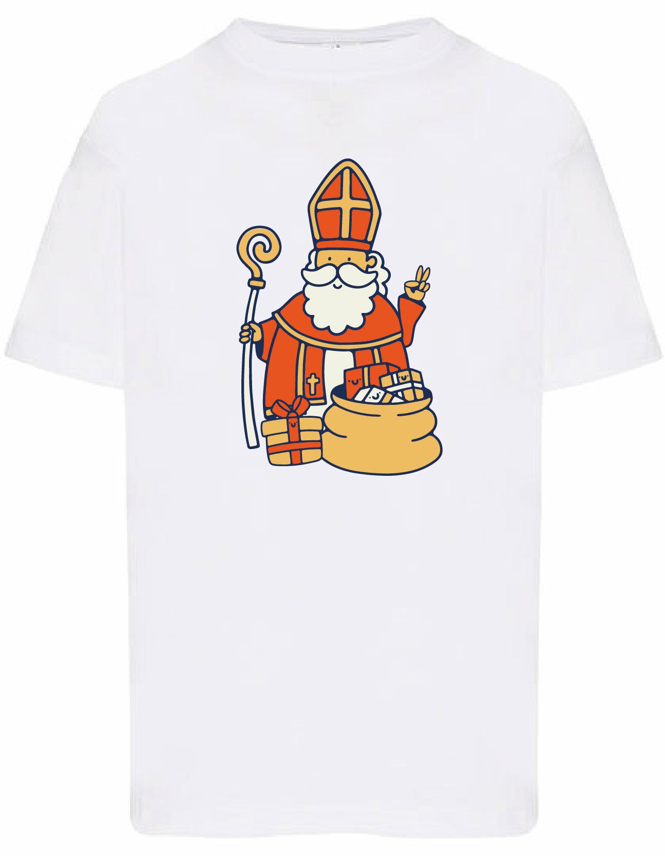 Kids - T-Shirts - Sintje Wit