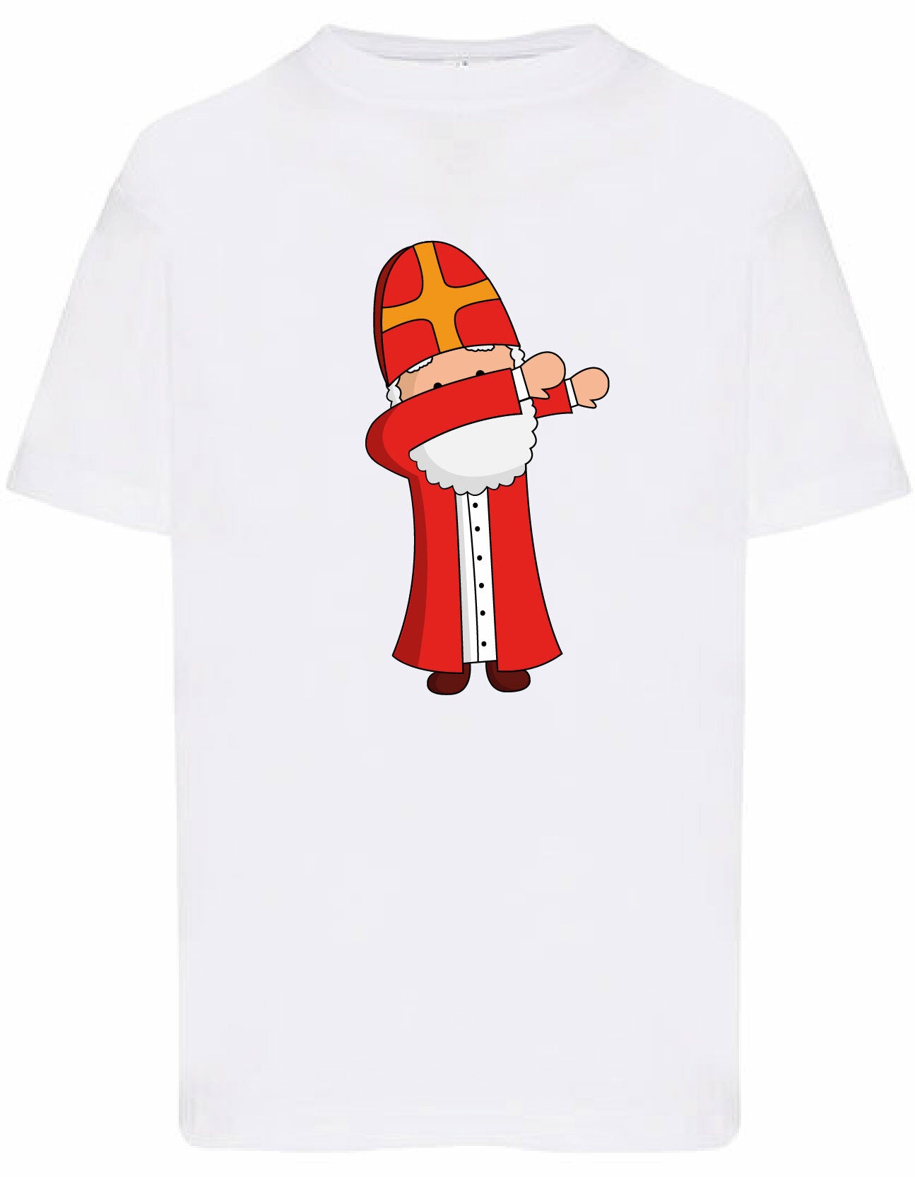 Kids - T-Shirts - Sinterklaasje Wit
