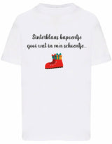 Kids - T-Shirts - Sinterklaas kapoentje Wit