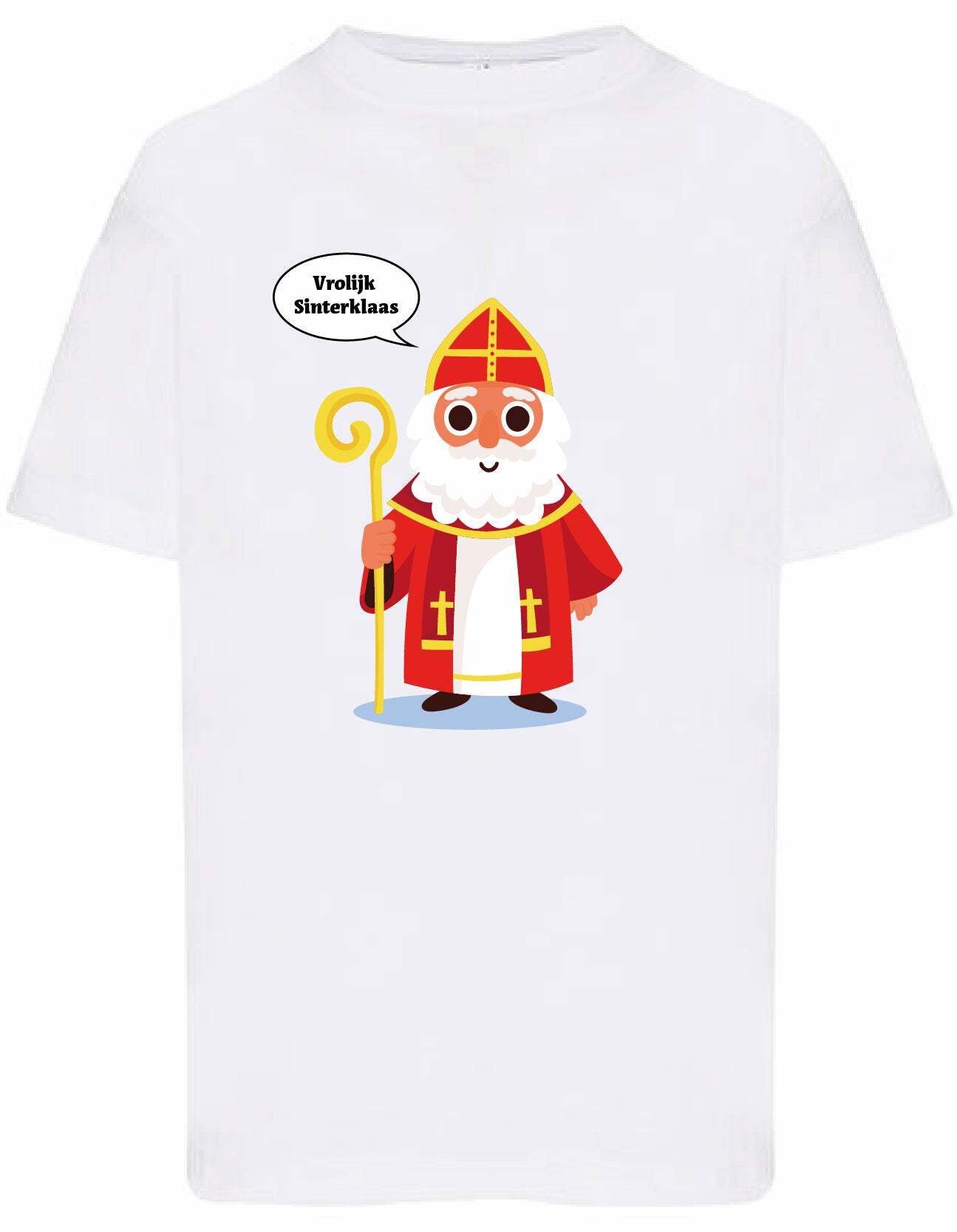Kids - T-Shirts - Sinterklaas 2 Wit