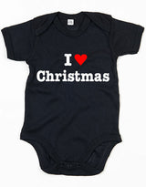 Rompertje - I Love Christmas Zwart