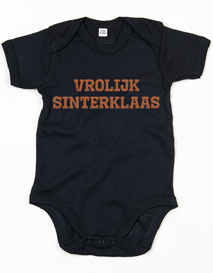 Rompertje Chocolade letters Zwart