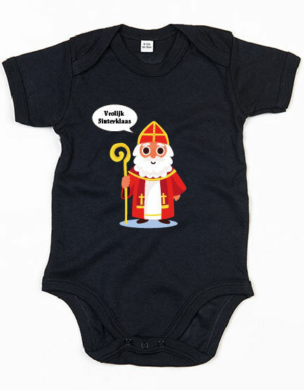 Rompertje Vrolijk Sinterklaas 2 Zwart