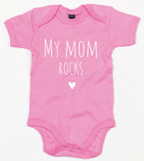 Rompertje - My mom rocks Bubble Gum Pink