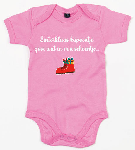 Rompertje Sinterklaasje kapoentje Bubble Gum Pink