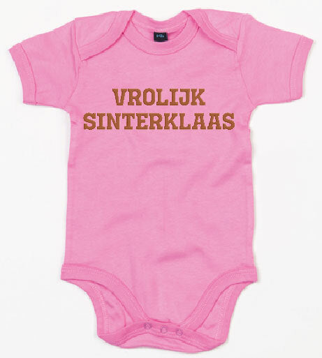 Rompertje Chocolade letters Bubble Gum Pink