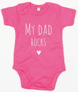 Rompertje - My dad rocks Fuchsia