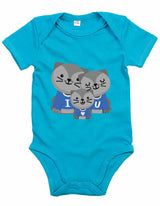Rompertje - Poezen blauw Surf Blue