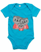 Rompertje - Poezen roze Surf Blue
