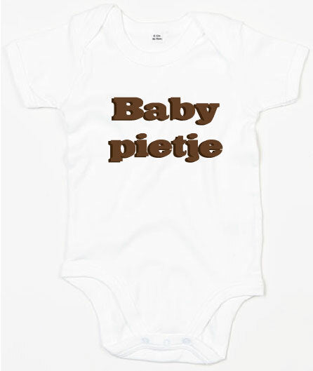 Rompertje Baby Pietje Wit